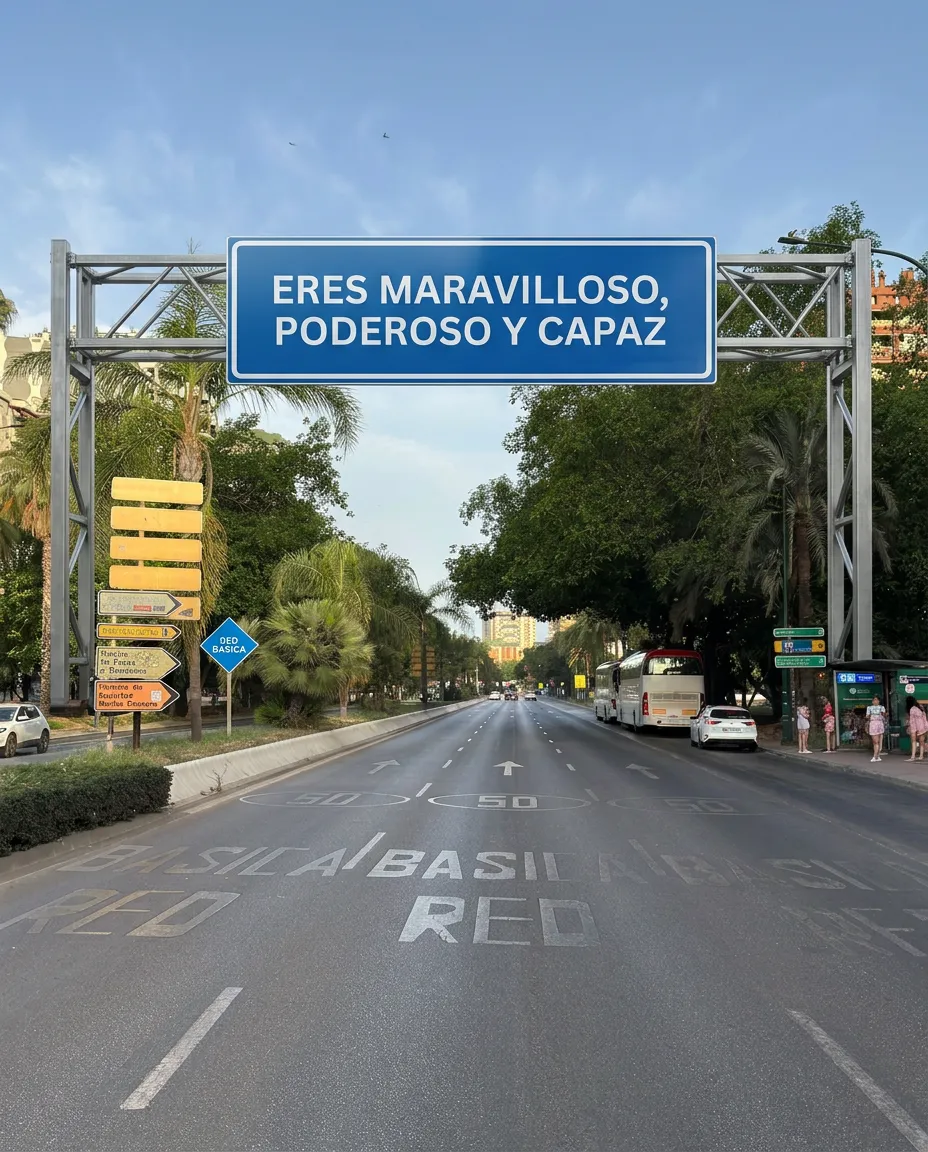 Eres maravilloso, poderoso y capaz